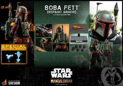 Star Wars Hot Toys Star Wars Boba Fett Repaint Armor (Special Edition)