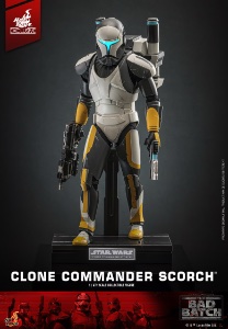 Star Wars Hot Toys Star Wars Clone Commando Scorch