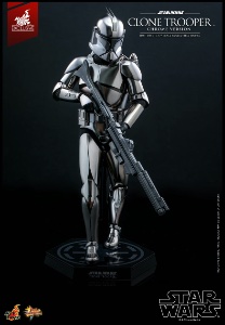 Star Wars Hot Toys Star Wars Clone Trooper (Chrome)