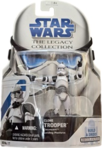 Star Wars Legacy Collection Clone Trooper (Coruscant Landing Platform)