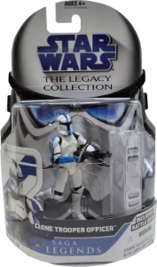 Star Wars Legacy Collection Clone Trooper Officer (Blue Lieutenant)