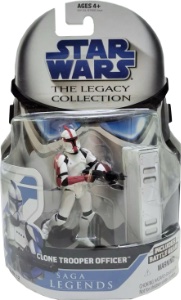 Star Wars Legacy Collection Clone Trooper Officer (Red Captain)