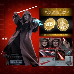 Star Wars Hot Toys Star Wars Darth Sidious (Special Edition - ROTS)