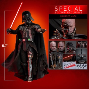 Star Wars Hot Toys Star Wars Darth Vader (Special Edition - Battle Damaged)