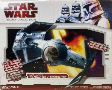 Star Wars Legacy Collection Darth Vader’s TIE Advanced x1 Starfighter