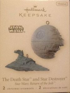 Star Wars Hallmark Death Star & Star Destroyer