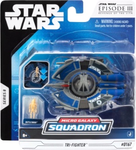 Star Wars Micro Galaxy Squadron Droid Tri-Fighter