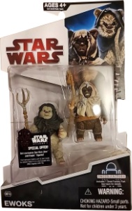 Star Wars Legacy Collection Ewoks (Nho'Apakk & Paploo)