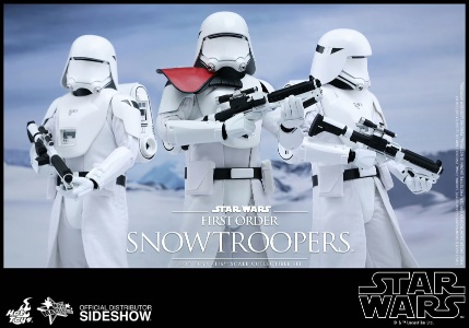 Star Wars Hot Toys Star Wars First Order Snowtrooper Set