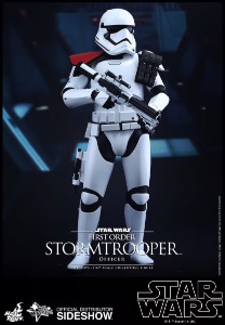 Star Wars Hot Toys Star Wars First Order Stormtrooper Officer & Stormtrooper Set