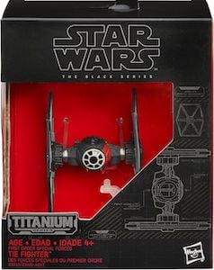 Star Wars Titanium First Order Tie Fighter