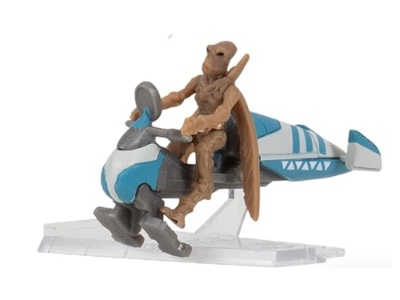 Star Wars Micro Galaxy Squadron Flitnot Speeder with Geonosian Warrior