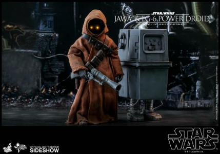 Star Wars Hot Toys Star Wars Jawa & EG-6 Power Droid