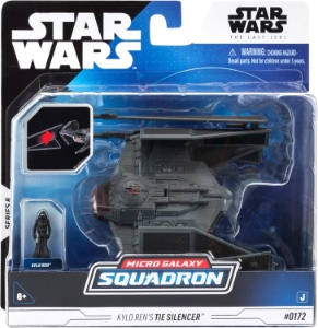 Star Wars Micro Galaxy Squadron Kylo Ren's TIE Silencer