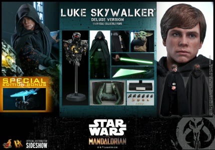 Star Wars Hot Toys Star Wars Luke Skywalker (Deluxe - Special Edition - The Mandalorian)