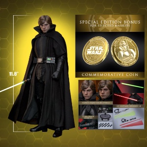 Star Wars Hot Toys Star Wars Luke Skywalker (Special Edition - Dark Empire)