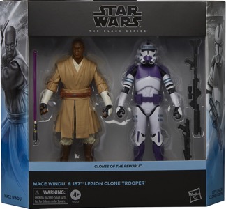 Mace Windu & 187th Legion Clone Trooper