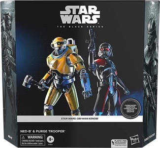 Star Wars 6" Black Series NED-B & Purge Trooper (Carbonized)