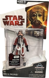 Star Wars Legacy Collection Nien Nunb (B-wing Pilot)