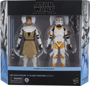 Star Wars 6" Black Series Obi-Wan Kenobi & Clone Trooper (212th)