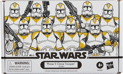Star Wars The Vintage Collection Phase II Clone Trooper (212th) 4 pack
