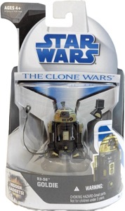 Star Wars The Clone Wars R3-S6 (Goldie)