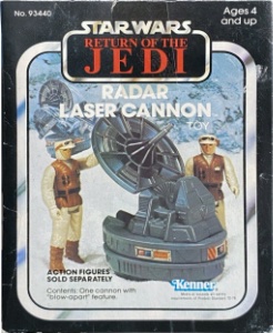 Star Wars Kenner Vintage Collection Radar Laser Cannon