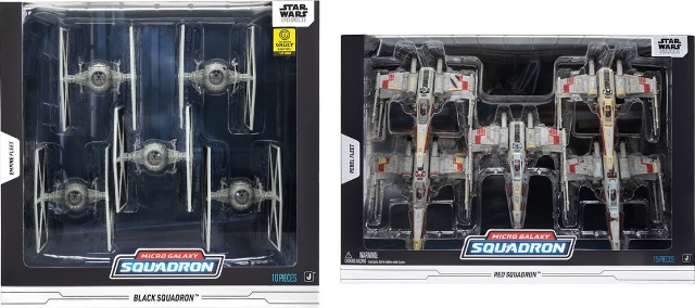 Star Wars Micro Galaxy Squadron Red Squadron vs Black Squadron Bundle