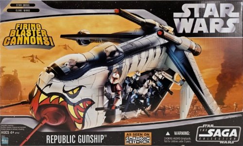 Star Wars The Saga Collection Republic Gunship