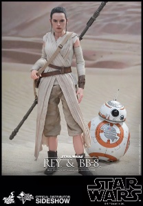 Star Wars Hot Toys Star Wars Rey & BB-8 Set