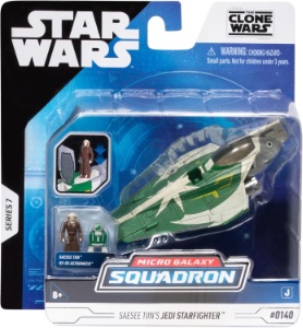 Star Wars Micro Galaxy Squadron Saesse Tiin's Jedi Starfighter