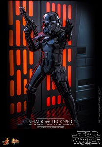 Star Wars Hot Toys Star Wars Shadow Trooper with Death Star Environment