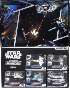 Star Wars Micro Galaxy Squadron Starfighter Class Series 6 Box Set