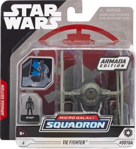 Star Wars Micro Galaxy Squadron Tie Fighter (Grey - Armada Edition)