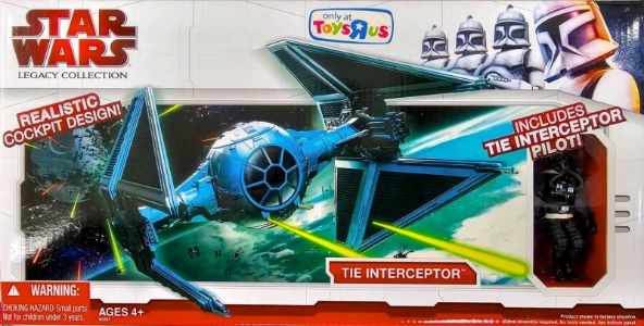 Star Wars Legacy Collection TIE Interceptor