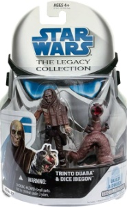 Star Wars Legacy Collection Trinto Duaba & Dice Ibegon