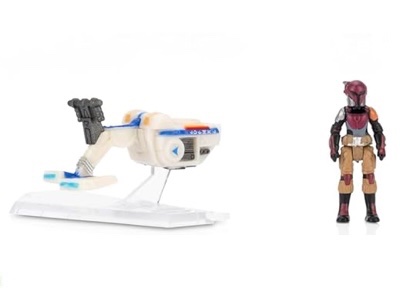 Star Wars Micro Galaxy Squadron Undicur-class Jumpspeeder with Sabine Wren