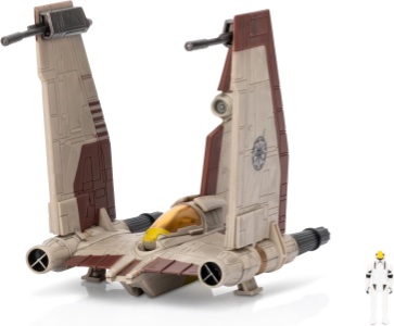 Star Wars Micro Galaxy Squadron V-19 Torrent Starfighter