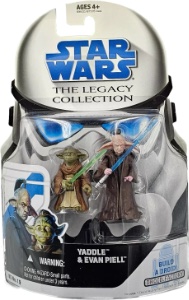 Star Wars Legacy Collection Yaddle & Evan Piell