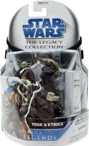 Star Wars Legacy Collection Yoda & Kybuck