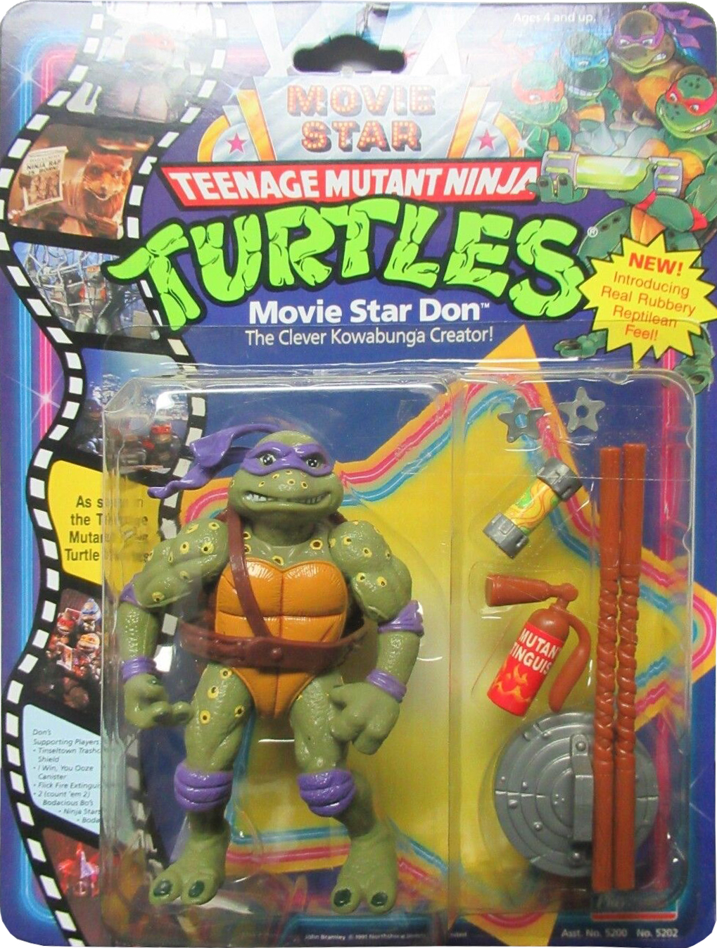 Teenage Mutant Ninja Turtles Playing Figure with Storage Shield - Donatello
