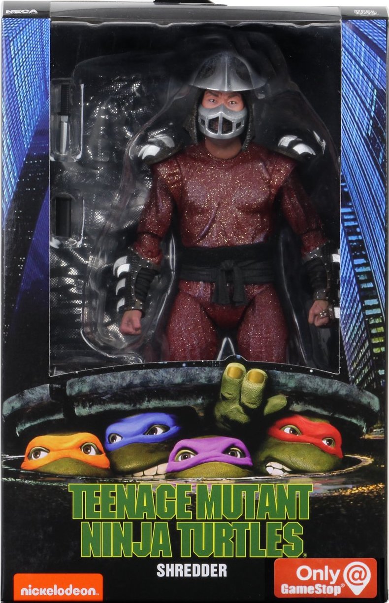  NECA 7 TMNT 1990 Movie Shredder Figure : Toys & Games