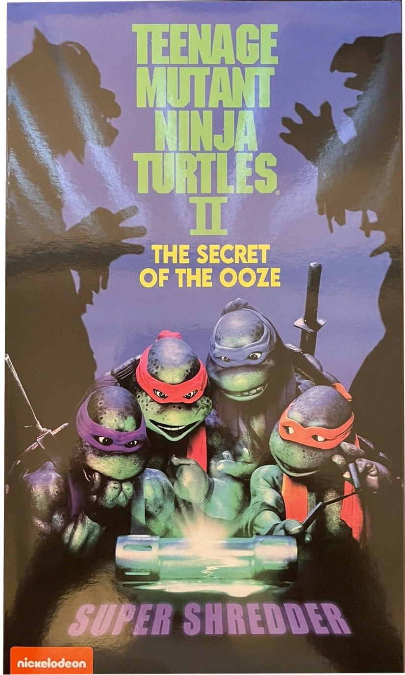 Teenage Mutant Ninja Turtles Neca Super Shredder Secret Of The Ooze 30th Anniversary
