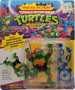 Teenage Mutant Ninja Turtles Playmates Breakfightin' Raphael