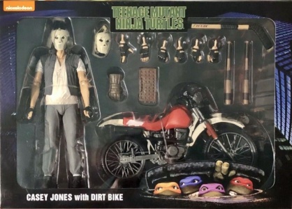 Teenage Mutant Ninja Turtles NECA Casey Jones with Dirt Bike (90s Movie)