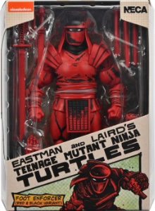 Teenage Mutant Ninja Turtles NECA Foot Enforcer (Red & Black Variant - Mirage Comics)