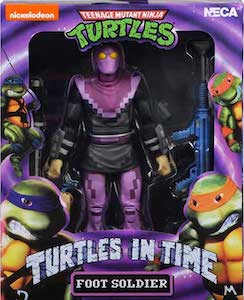 Teenage Mutant Ninja Turtles NECA Foot Soldier (Turtles in Time)