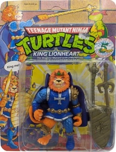 Teenage Mutant Ninja Turtles Playmates King Lionheart