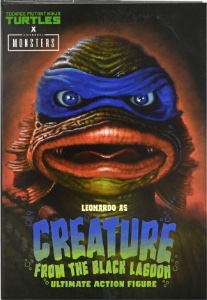 Teenage Mutant Ninja Turtles NECA Leonardo as the Creature from the Black Lagoon (Universal Monsters)