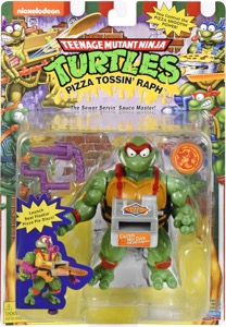 Teenage Mutant Ninja Turtles Playmates Pizza Tossin' Raphael